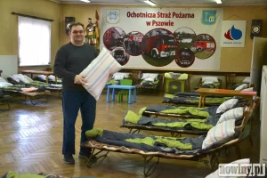 OSP Pszów gotowa na przyjęcie uchodźców.