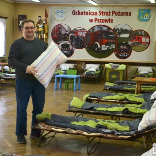 OSP Pszów gotowa na&nbsp;przyjęcie uchodźców.