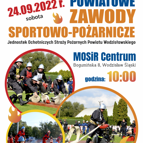 Powiatowe zawody sportowo – pożarnicze